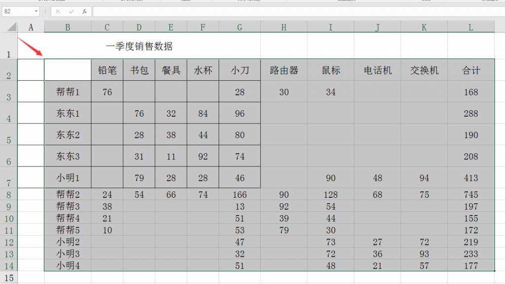 Excel多工作表数据统算技巧，合并计算快捷简单，无脑不操心